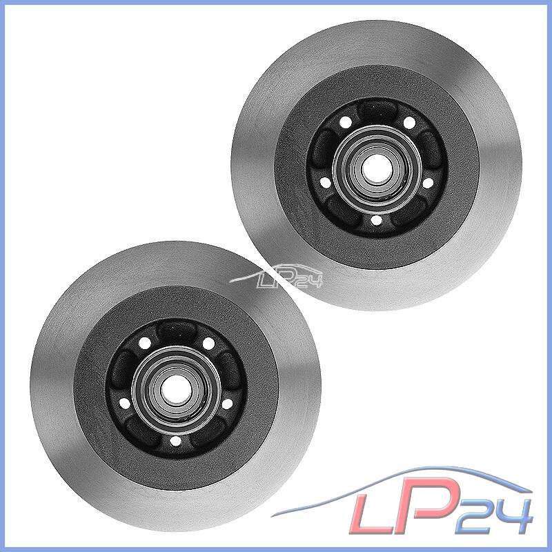 2 Disques De Frein Arrière Plein 260mm Pour Renault Grand Scenic 3 - Neufs, Marque BESTPRICE