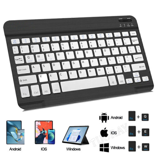 Tastatur Hülle mit Stifthalter Für iPad 11./10./9./8.Gen Pro Air 11" M2 M3 2025 - Bild 73 von 87