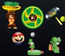 2006 NINTENDO SUPER MARIO MCDONALDS HAPPY MEAL TOYS - U - PICK