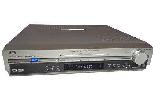 JVC RX-DV3SL Home Theater CD DVD Receiver Unit Audio Video No Remote Tested
