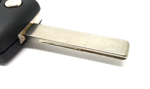 2Tasten Repuesto Carcasa Plegable Radio Llave para Peugeot 207 307 308 3008 5008 - Imagen 4 de 4