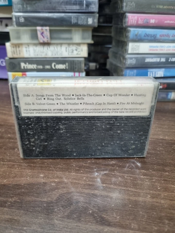 Jethro Tull Songs From The Wood INDIA CASSETTE - Image 4 of 4