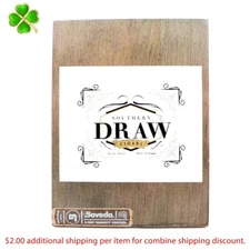 Southern Draw Robusto Cedrus Sumatra Empty Wood Cigar Box 6.25" x 4.5" x 3"