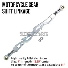 Chrome Gear Shift Linkage Rod Shifter For Harley Davidson Street Glide FLHX