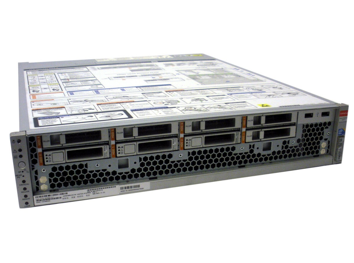 Oracle ZS3-2 ZFS Storage 2x 8-Core 2.1Ghz 256GB RAM 4X 900GB