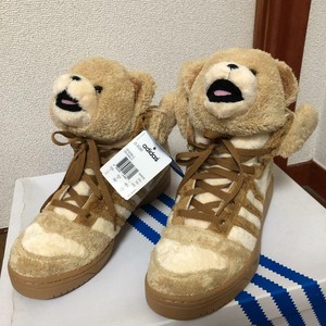 teddy bear shoes jeremy scott