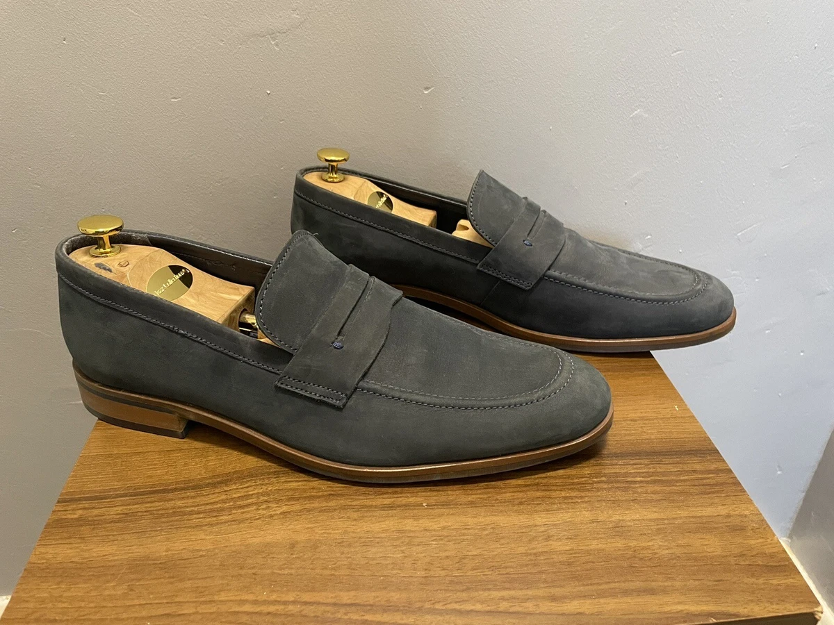 Dune blue deals loafers
