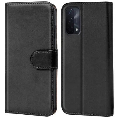 Schutz Hülle Für OPPO A74 5G Handy Klapp Schutz Tasche Book Slim Flip Case Etui
