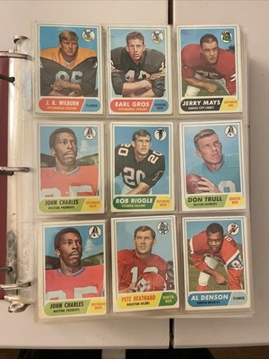 Football Cards 1968-1980 s - (500+) Commons, HOF, Some Rookies Vintage