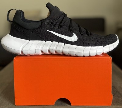 Size 11.5 - Nike Free RN 5.0 Next Nature Black Smoke Grey-White CZ1884-001 Men's