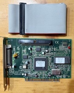 Adaptec AHA-2940 Internal PCI SCSI Controller Card 50 Pin Int 68 Pin Ext  Used