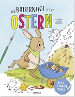 Malbuch Ostern Bauernhof Kinder Ab 5 Jahre, Ausmalbuch, Kreativbuch