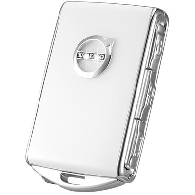Volvo Key Fob Cover, Zinc Alloy Protective Case for XC90, XC60, XC40, S60