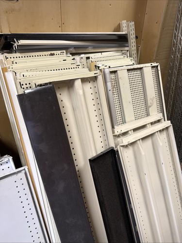 Old Commercial Shelving Parts