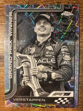 2025 Topps Chrome F1 B&w Laser Refractor Max Verstappen #99