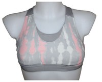 Sport Bh Sports Adidas FK2285 Drst AIQ1 Bra Grau Rosa Look Gr. Xs Neu