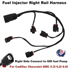 For 14-23 Cadillac Chevrolet GMC 5.3l 6.2l 6.6l Fuel Injector Right Rail Harness