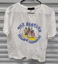 Junk Food Beatles Yellow Submarine T Shirt Size XL