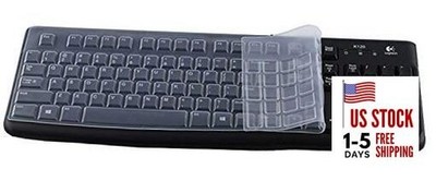  Compatible with Logitech K120 & MK120 Keyboard Transparent, for K120 / MK120