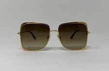 Tom Ford Tara-02 TF1319 30F Gold Sunglasses, Brown Gradient Lens. Size 57-17-140