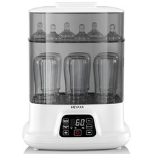 Baby Bottle Steri-lizer and Dryer, 10 Bottles Large Capacity, 4 in 1 Electric...