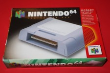 NINTENDO 64 N64 OEM OFFICIAL CONTROLLER PAK MEMORY CARD IN ORIGINAL BOX 