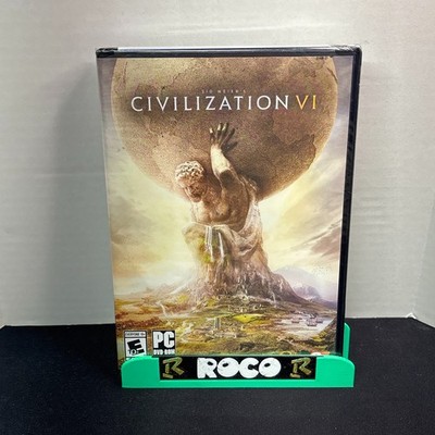 Sid Meier's Civilization VI 6 DVD-ROM (PC, 2016) Strategy SEALED BN