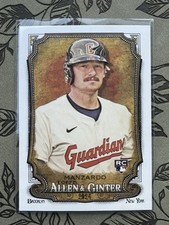 2024 Topps Allen & Ginter #167 Kyle Manzardo (RC)