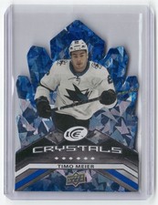 2021-22 Upper Deck Ice #IC-28 Timo Meier Ice Crystals