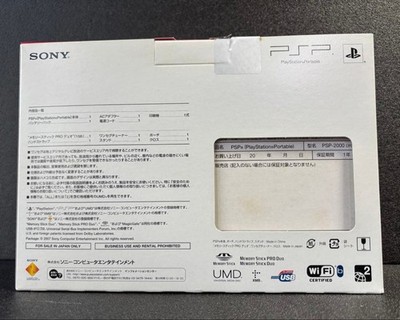 おもちゃ SONY PSP PSPJ-20004 1SEG  PACK Sony PSP 2000 Metallic Blue 1Seg Pack Japan Edition PSPJ20004 New