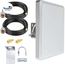 2.4G 5Ghz 5.8G 2X2 MIMO Panel Antenna Dual Band Outdoor Directional Antenna Pole
