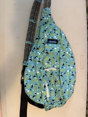 Kavu Rope Bag Sling Cactus Confetti Crossbody Backpack Travel Bag