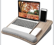 HUANUO Laptop Trays - Portable Lap Desk with Pillow Cushion RRP£27