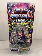 Mattel MOTU Origins  Turtles Of Grayskull - Shredder  Un-punched Card