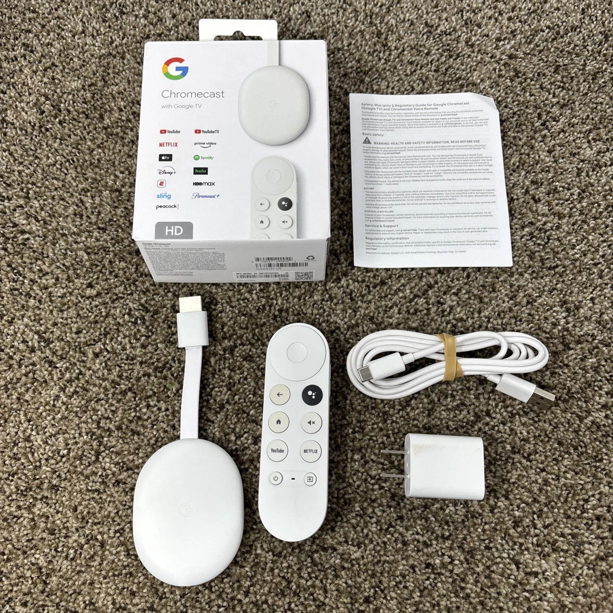 Las mejores ofertas en Google Chromecast with Google TV streamers