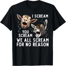 Cute Goat Design Pygmy Goat Farmer Goat Lover Unisex T-Shirt