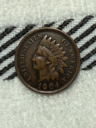 XF 1904 U.S. Indian Head Cent