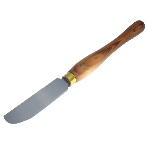 Crown Tools 1-1/2" Heavy Round Half Round Scraper 2563W