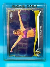 2014 Topps Chrome WWE Prospects Charlotte Flair #5  Rookie