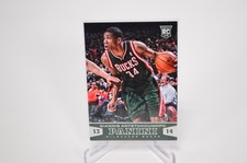 2013-2014 Panini Giannis Antetokounmpo Rookie Card Bucks 194. rookie card picture
