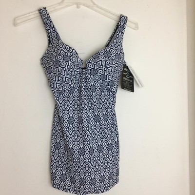 NEW Active Control Technology  A.C.T.Womens One Piece Swimsuit 10 NWT $115
