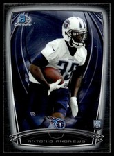 2014 Bowman Chrome Antonio Andrews Rookie Tennessee Titans #181