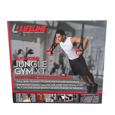 LifeLine Split Anchor Jungle Gym XT Bodyweight Suspension System Resistance