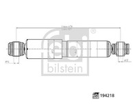 Febi Bilstein StoßDäMpfer Hinterachse, Links, Rechts FüR Vw