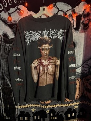 Cradle of filth INDULGE AND DESIRE PRAISE THE ##%%# LONG SLEEVE 