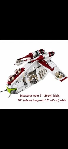 Alt of Lego Star Wars Republic Gunship (75021) With 1175 Pcs New Sealed Bags