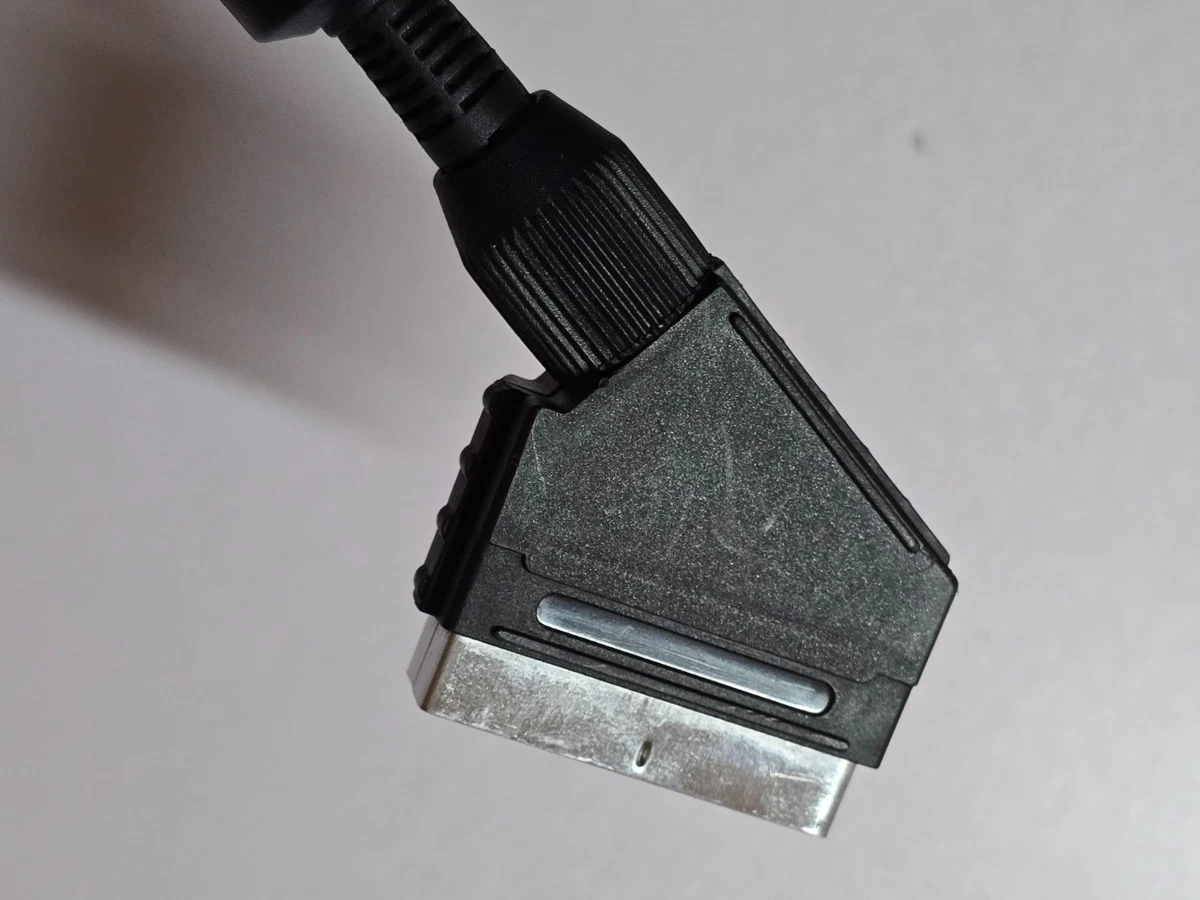 CABLE DE PLOMO SONY PLAYSTATION 1 2 PS1 PS2 OFICIAL GENUINO RGB SCART TV SCPH-10142
