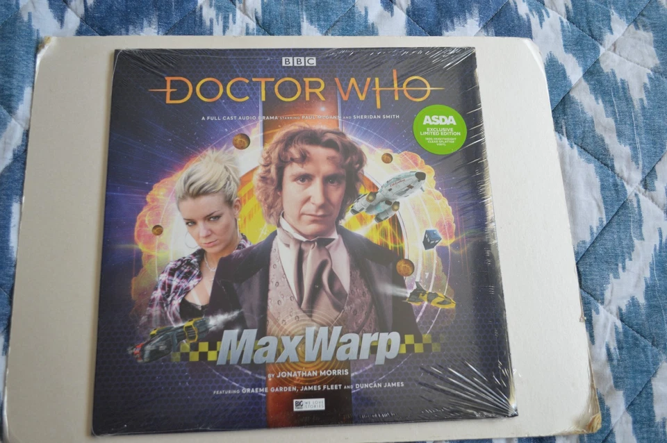 Doctor Who - Max Warp Splatter Vinyl Ltd to 2000 *mint*
