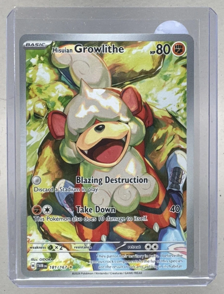 Hisuian Growlithe Pokémon TCG Cards for sale | eBay