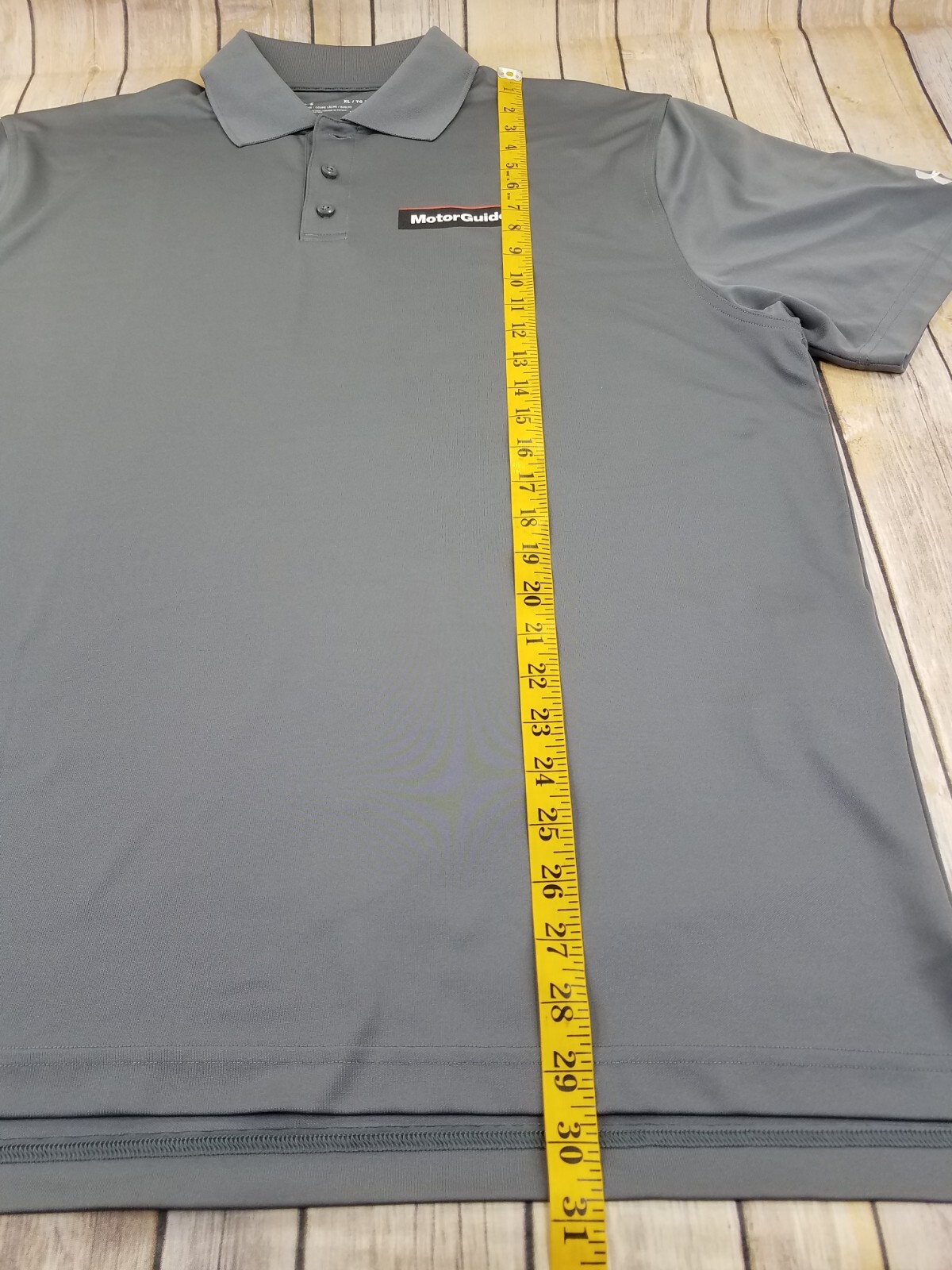 Under Armour Golf Polo Shirt Mens Size XL Gray Short Sleeve Athletic Rugby B1 thumbnail 7